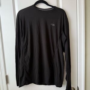 Outdoor Research Men's Black Long Sleeve Tee